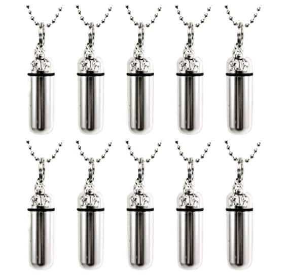 TEN Teddy Bear CREMATION URN Necklaces - Memorial Jewelry, Personalized Urn