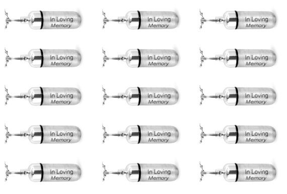 15 Brushed Silver Cremation Urn Necklaces, ENGRAVED "In Loving Memory" Loss of Loved One, Ash Necklace, Child Loss, Pet Loss, Minimalist