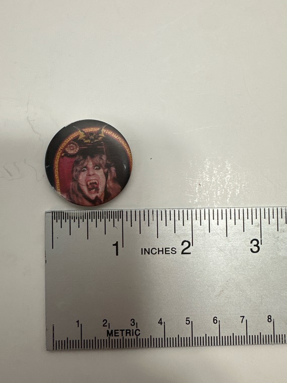 Original 1980's Ozzy Osbourne Pin Pinback Button - image 4