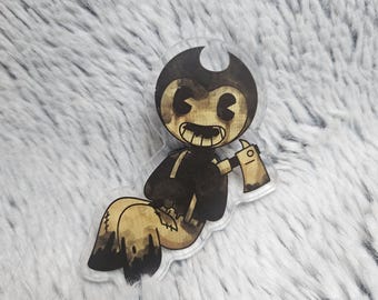 Anstecker aus Acryl mit Sammy-Lawrence-Pin