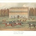 Set of 3, 19th Century Racing Prints: Goodwood Grandstand, Epsom Races, Newmarket Races, Horse Lover's Gift 1927 Lithographs