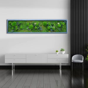 Moss frame, Moss panel, Moss picture, Home decor, Moss wall art, Moss wall, Green wall, Preserved moss, Wall art,  Nature room decor