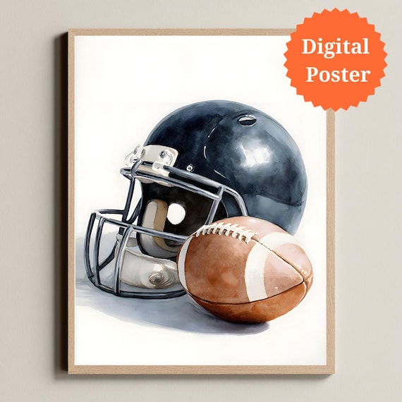 custom painting for football helmets or Standard Paint Only Service (New Helmets) Continental Athletic Supply I Painted an NFL-Themed Football