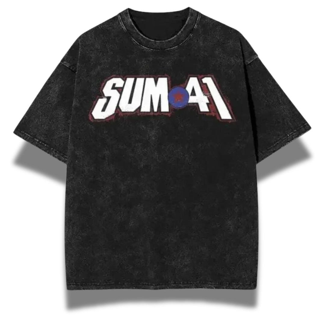 Sum 41 Band Washed T Shirt Vintage Clothing for Men & Women - Etsy