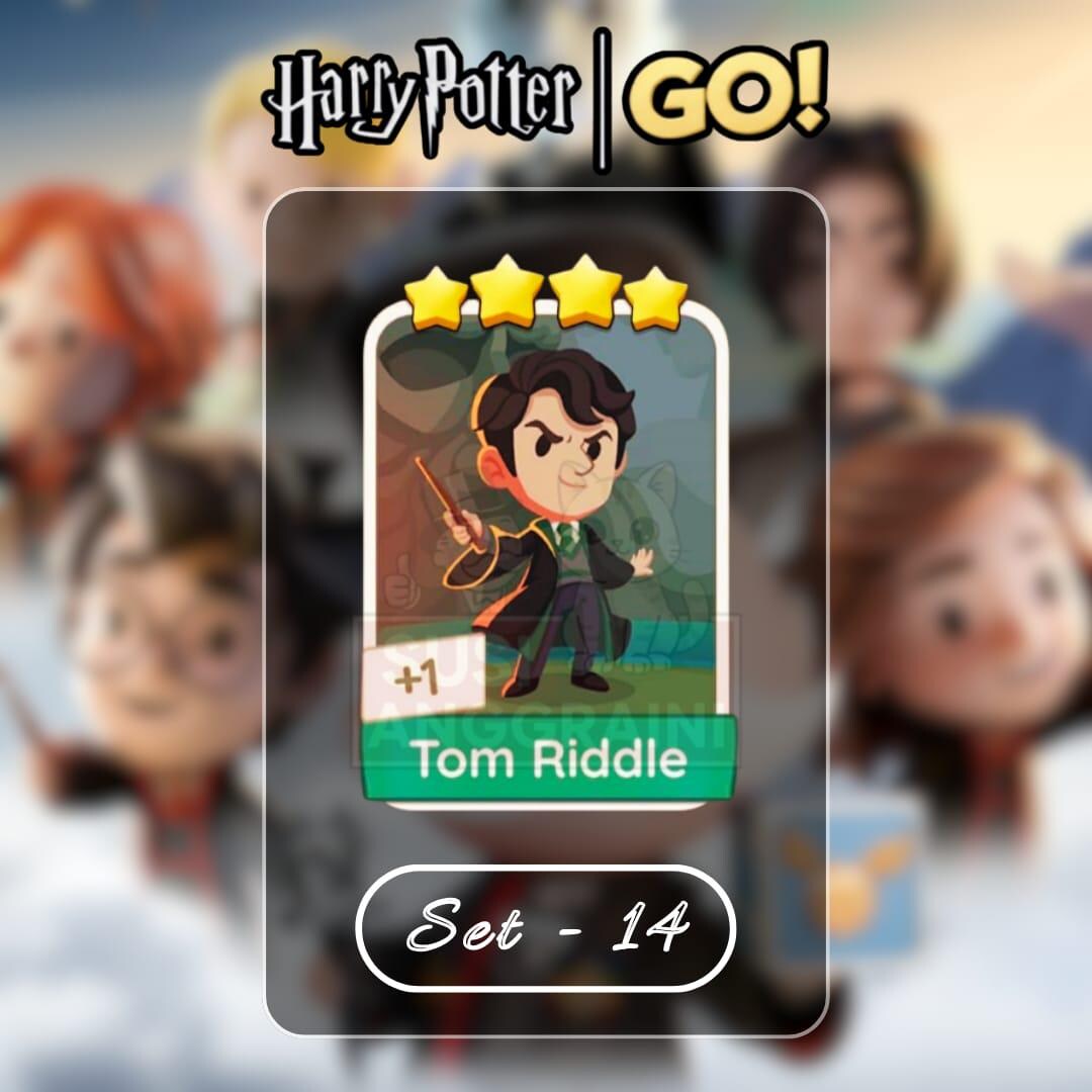 Tom Riddle - Monopoly Go 4 Star Sticker - New Season - Etsy