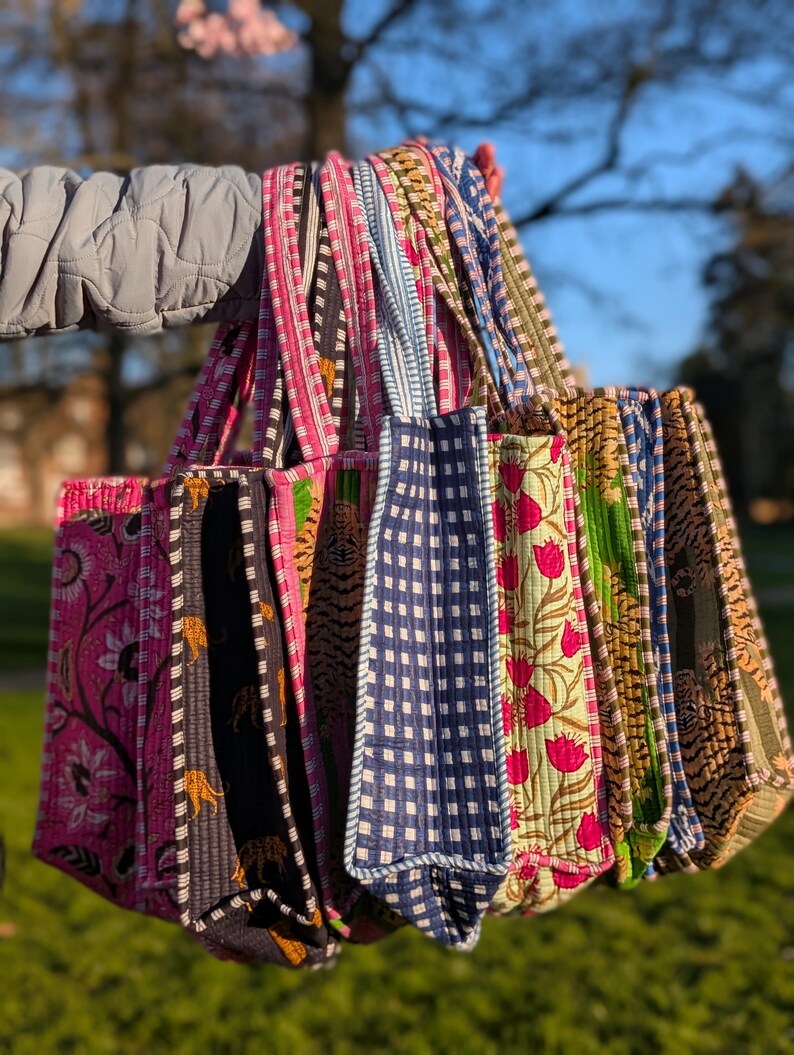 Achat Sac fourre-tout matelassé | Whirly | Fern en gros