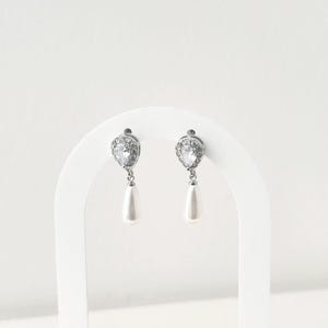 Silver Dangle Drop Earrings | Wedding Jewellery | Fashion Jewellery | Bridal Jewellery