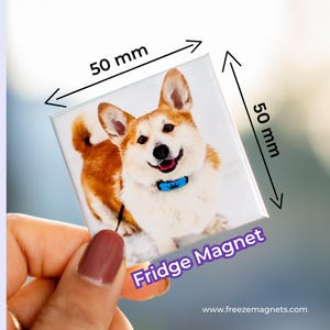 Personalized Photo Magnets for Refrigerator | Custom fridge magnets | Gift magnets