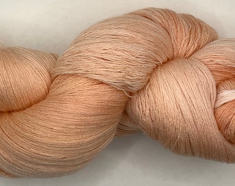 PHX--Peach 52/2 merino/cashmere/silk OOK