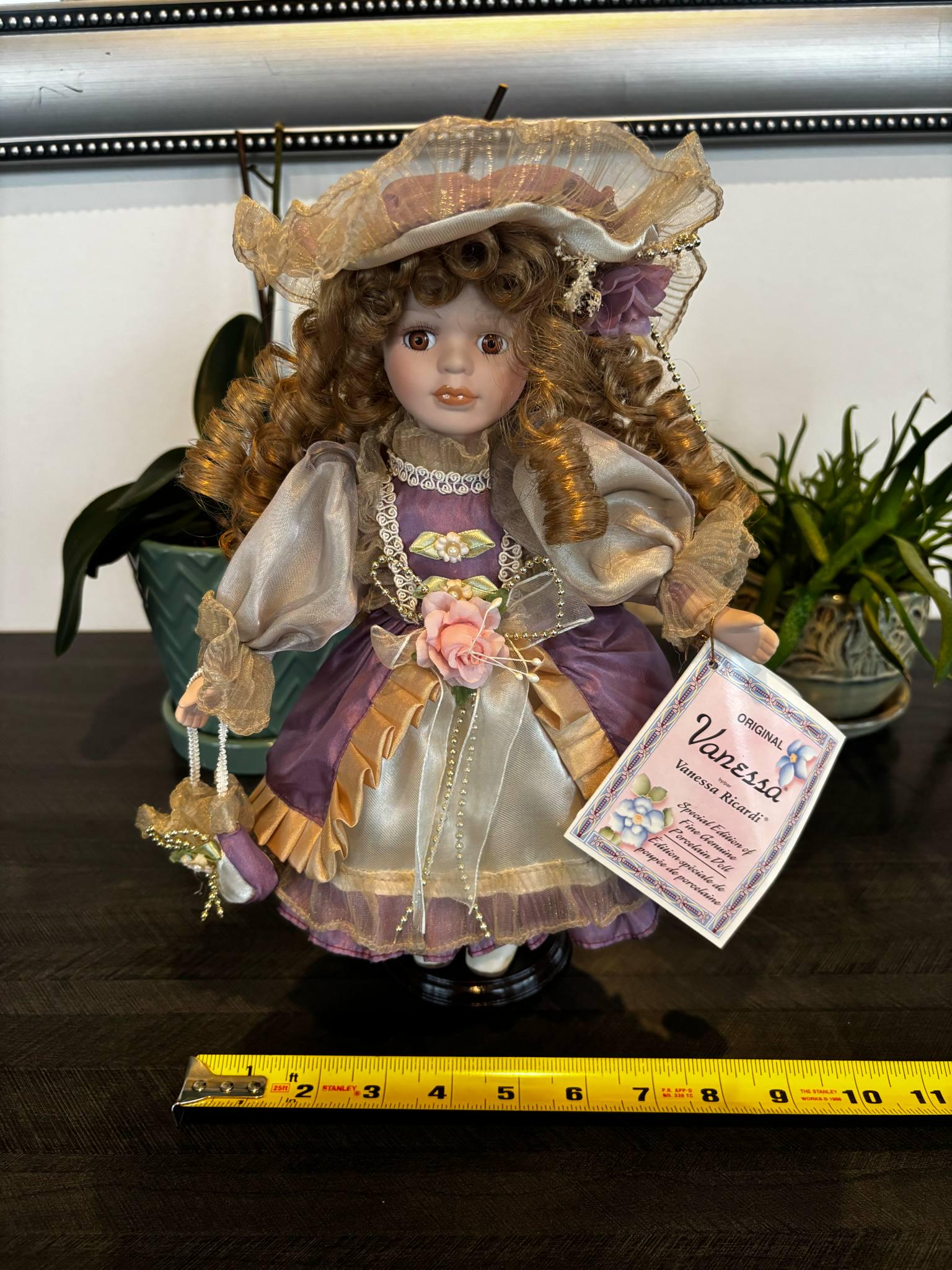 Vanessa Ricardi 2003 Porcelain Doll With Certificate – Special 12