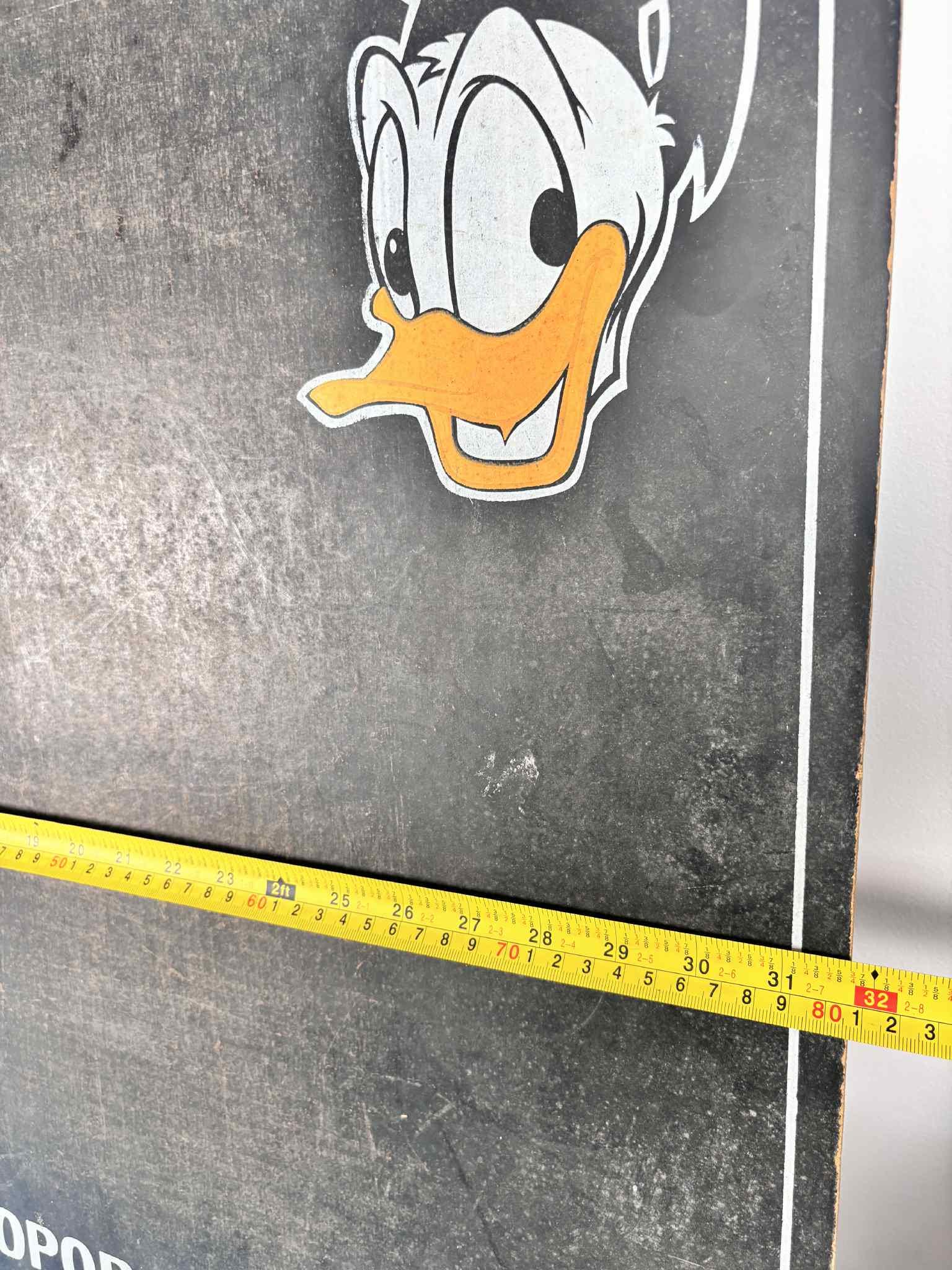 ヴィンテージ ディズニー ミッキーマウス ドナルドダック 黒板 