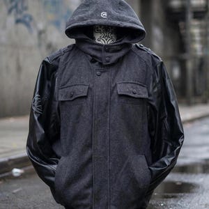 Ecko Leather Jacket - Etsy