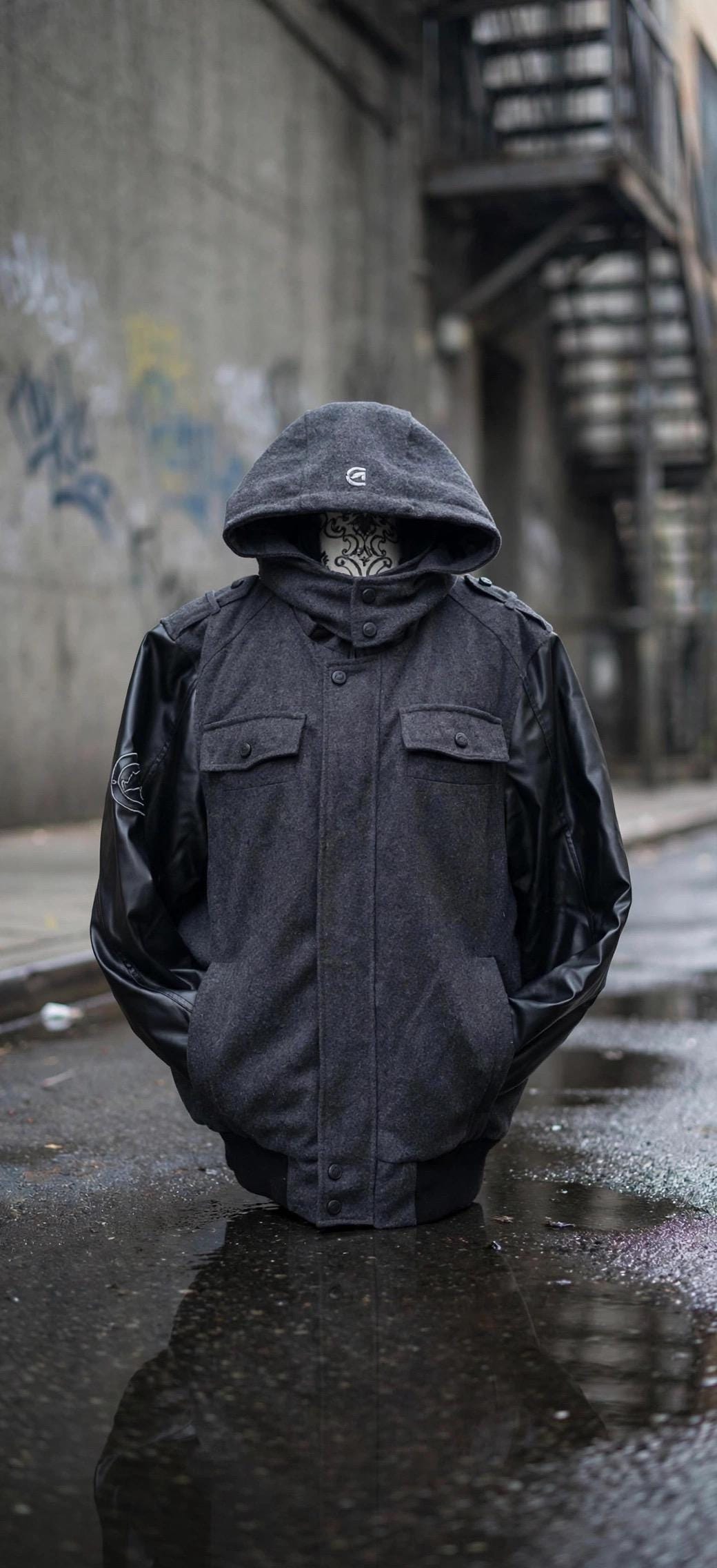 Ecko Leather Jacket - Etsy