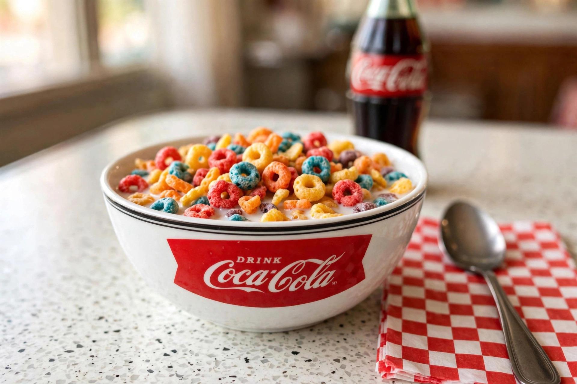 公式ヴィンテージギブソンコカコーラボウル、Sign of Good Tasteロゴ