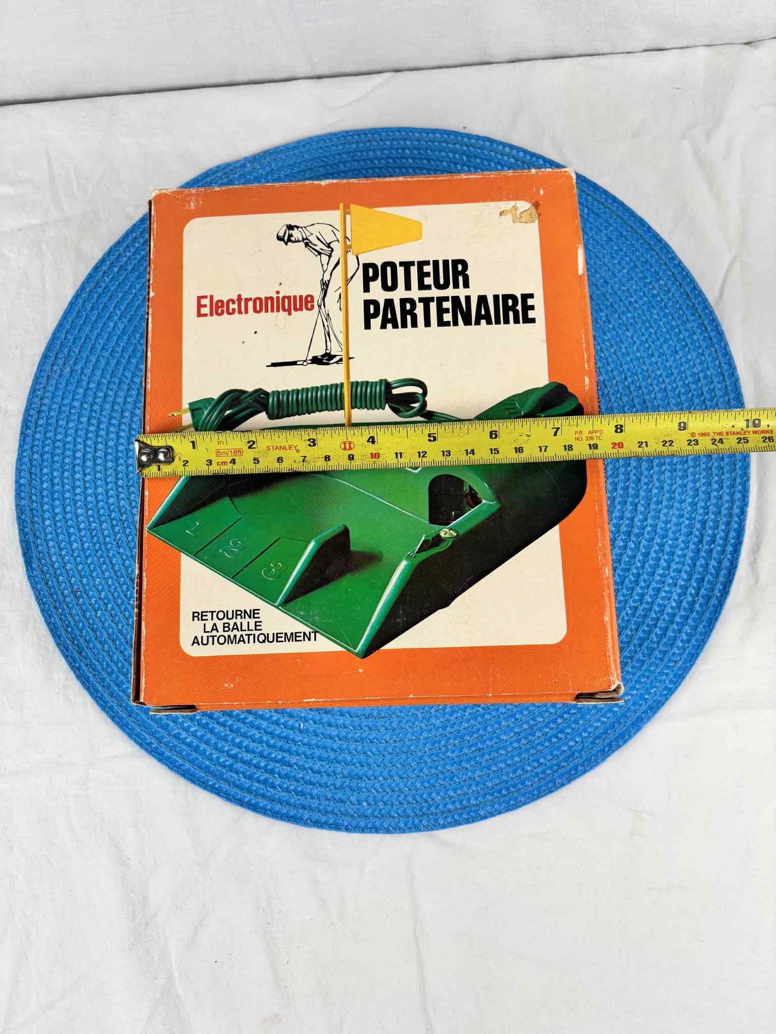Vintage 1970s Electronic Putting Partner by JEF Mfg Co – Automatic