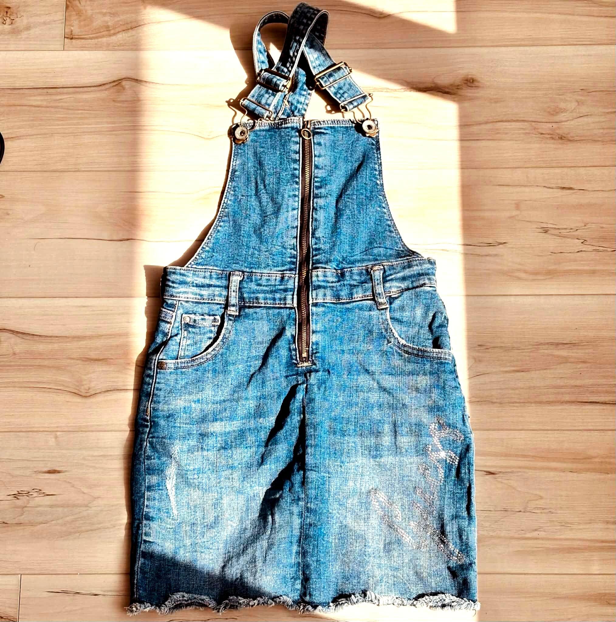Sparkly Denim Dress - Etsy