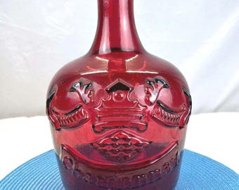 Vintage 1930's Brown Glass Purex Bottles, Vintage Collectible