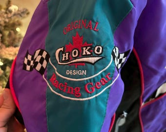 Vintage Pro Racing Choko Design Jacket, Like New Condition, Racing