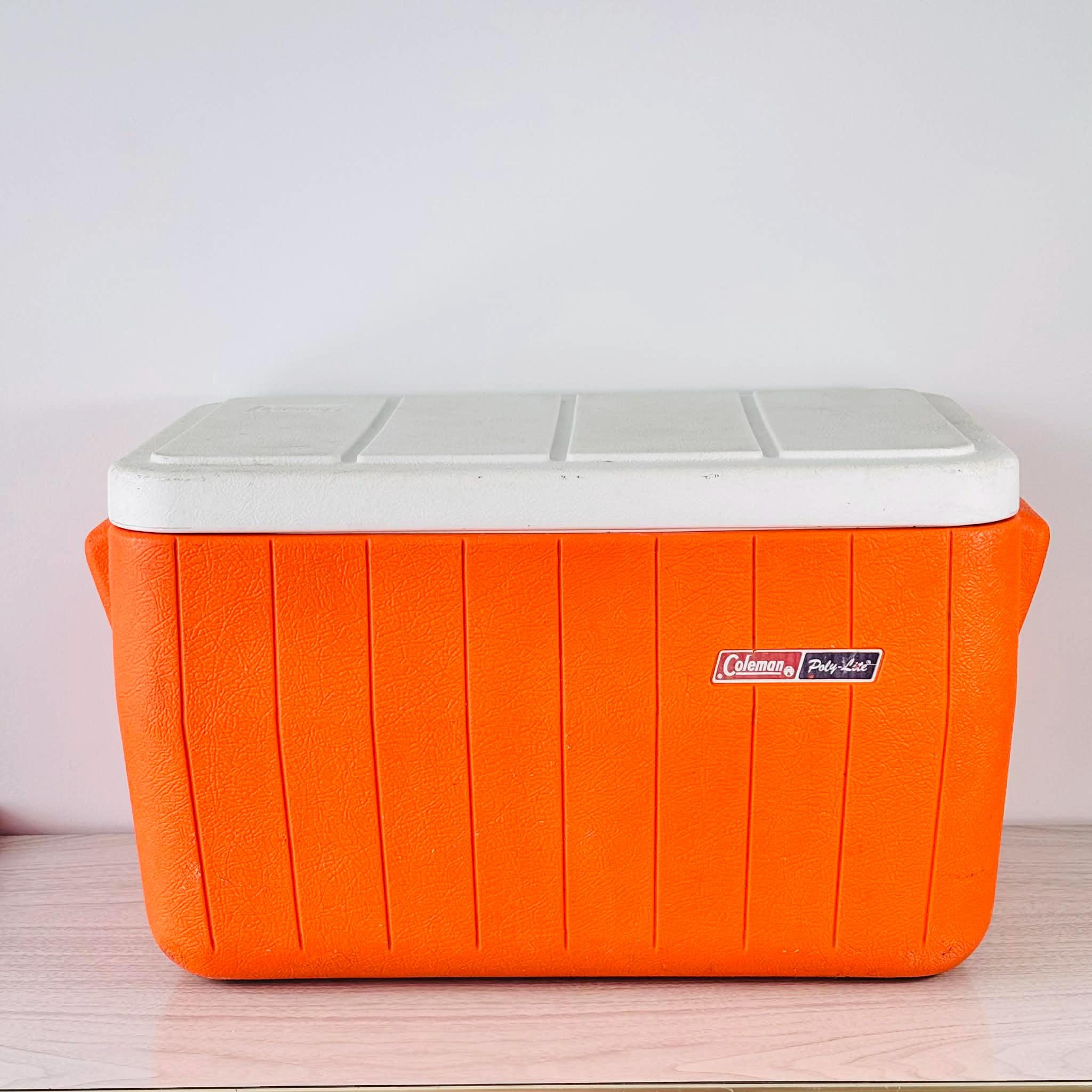 Red Coleman Cooler - Etsy Canada