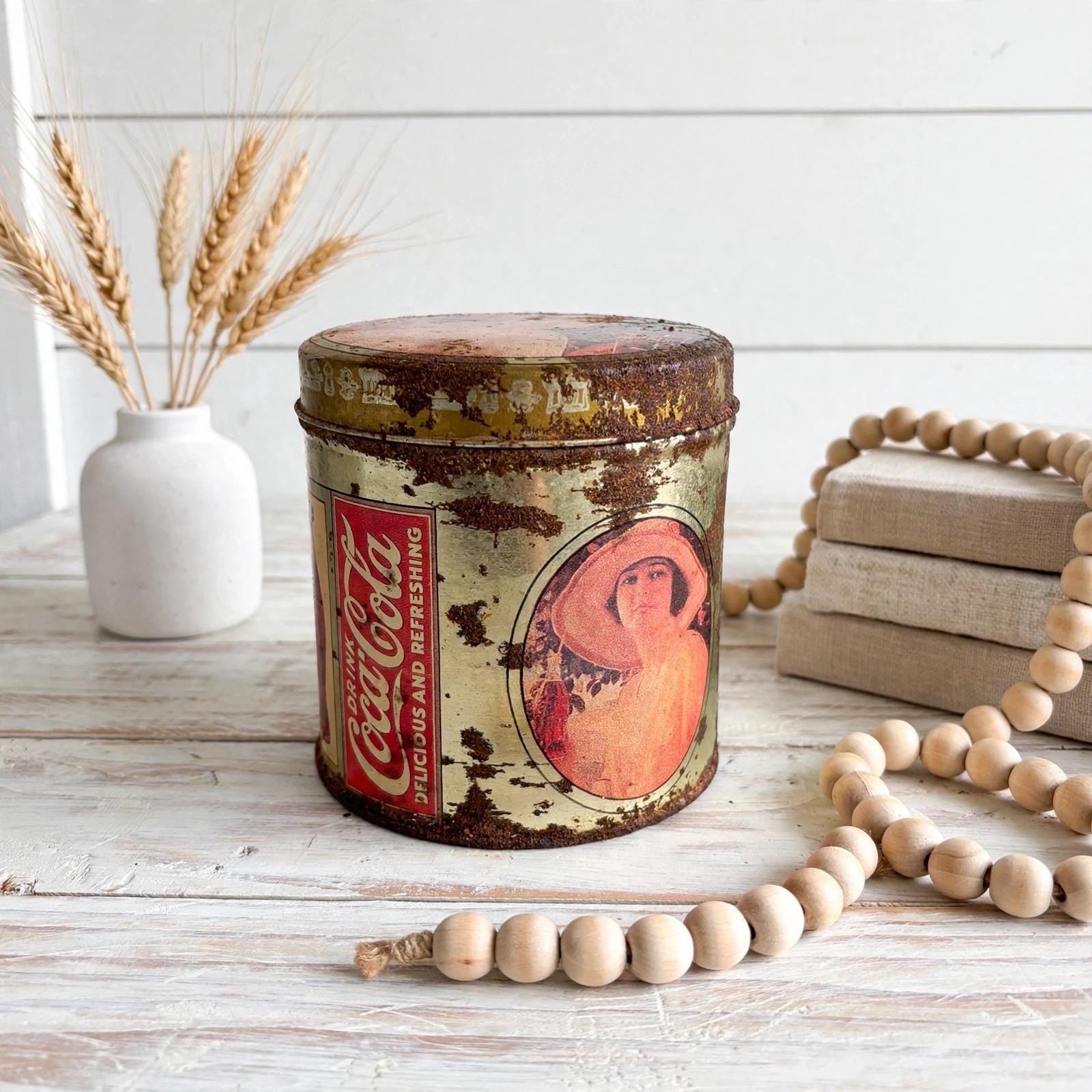 Vintage Cocacola Storage Box - Etsy