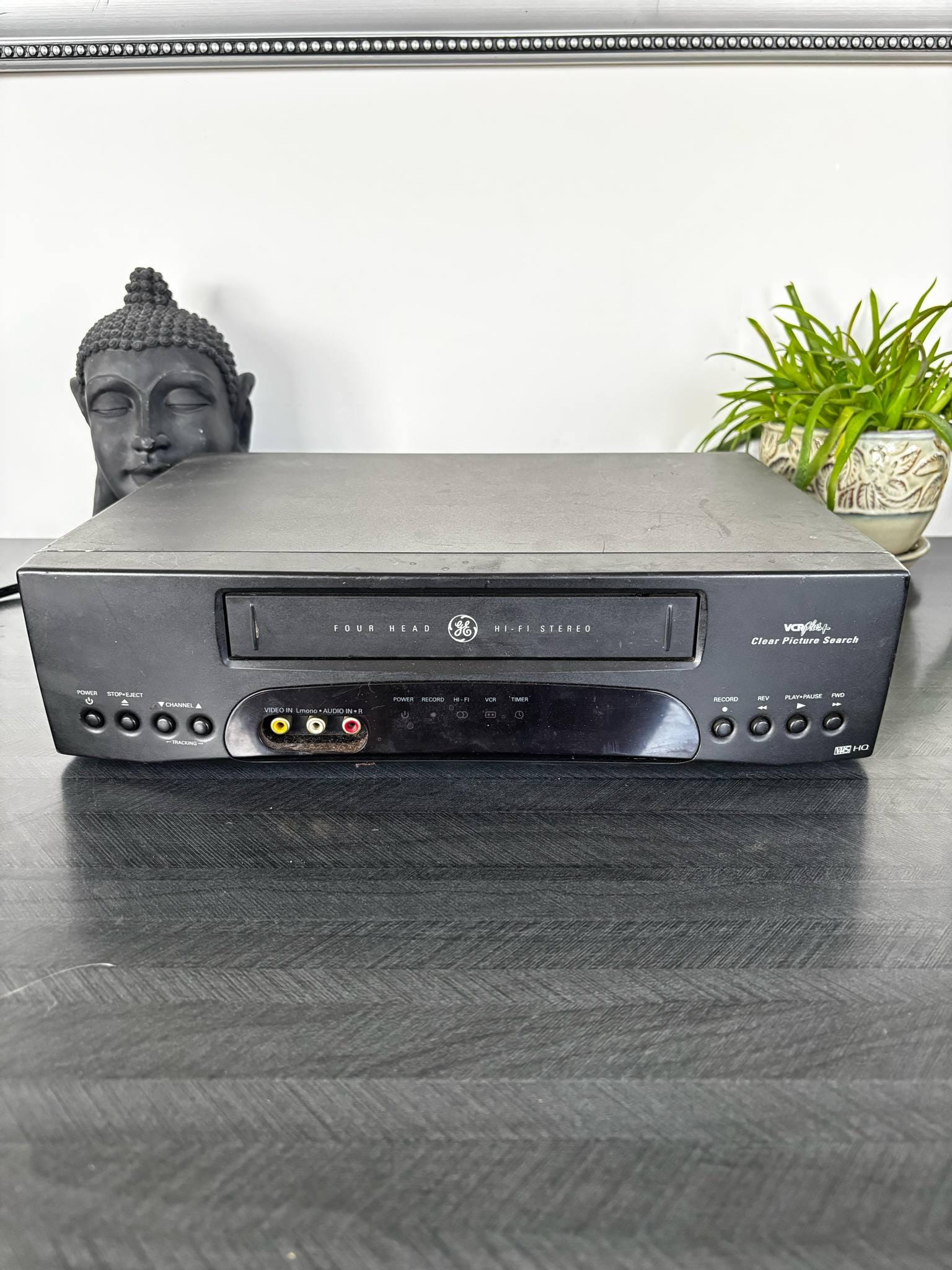 GE VCR Plus VG4264 Hi-fi Stereo 4 Head Vcr Player Recorder Vintage