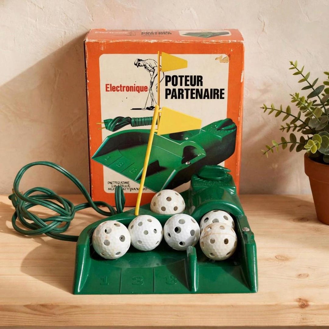 Vintage 1970s Electronic Putting Partner by JEF Mfg Co – Automatic