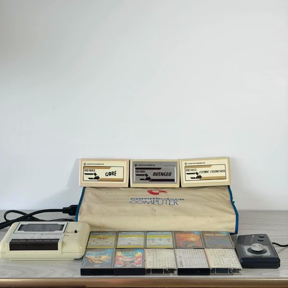 Restored Commodore VIC-20 Computer With Restored Dataset, Original