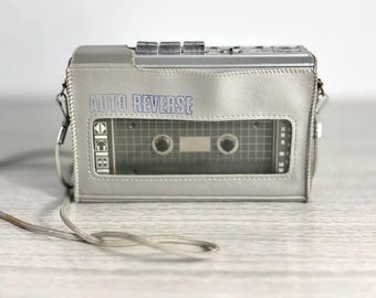 Vintage Simpsons Sears boombox cassette, model 20760, with case – tested and working