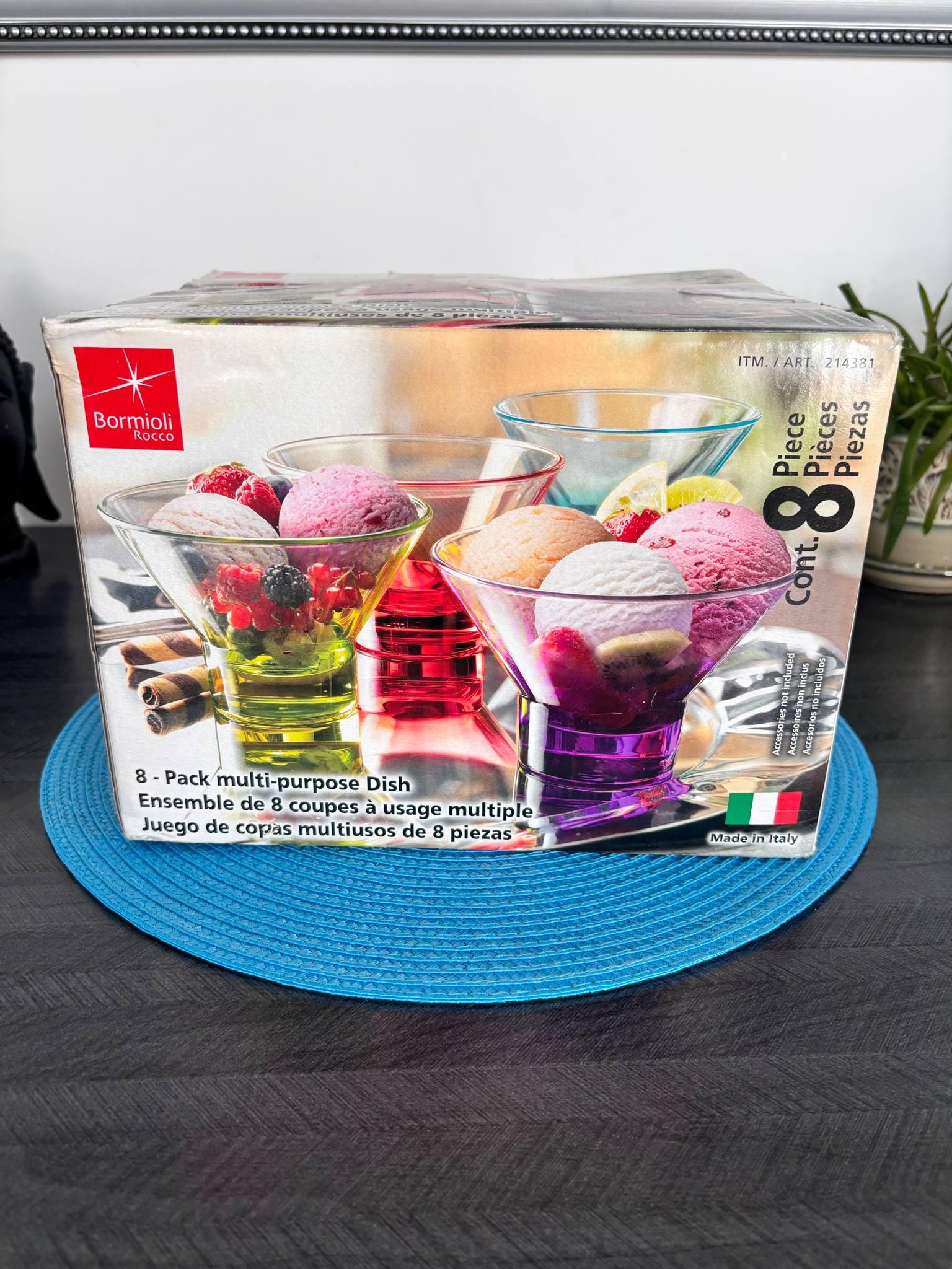 Coppa per gelato e frappé bormioli rocco acapulco (160 ml