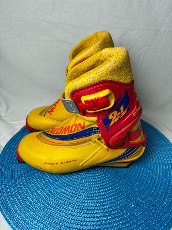 Authentic Pair of Salomon SNS Profil Équipe Cross-country Ski