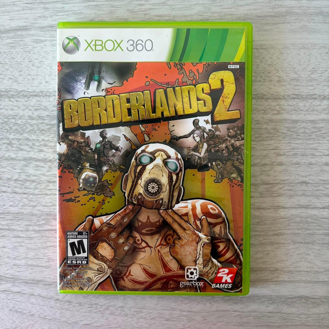Borderlands 2 Xbox 360 CIB Game Complete With Manual NTSC Version