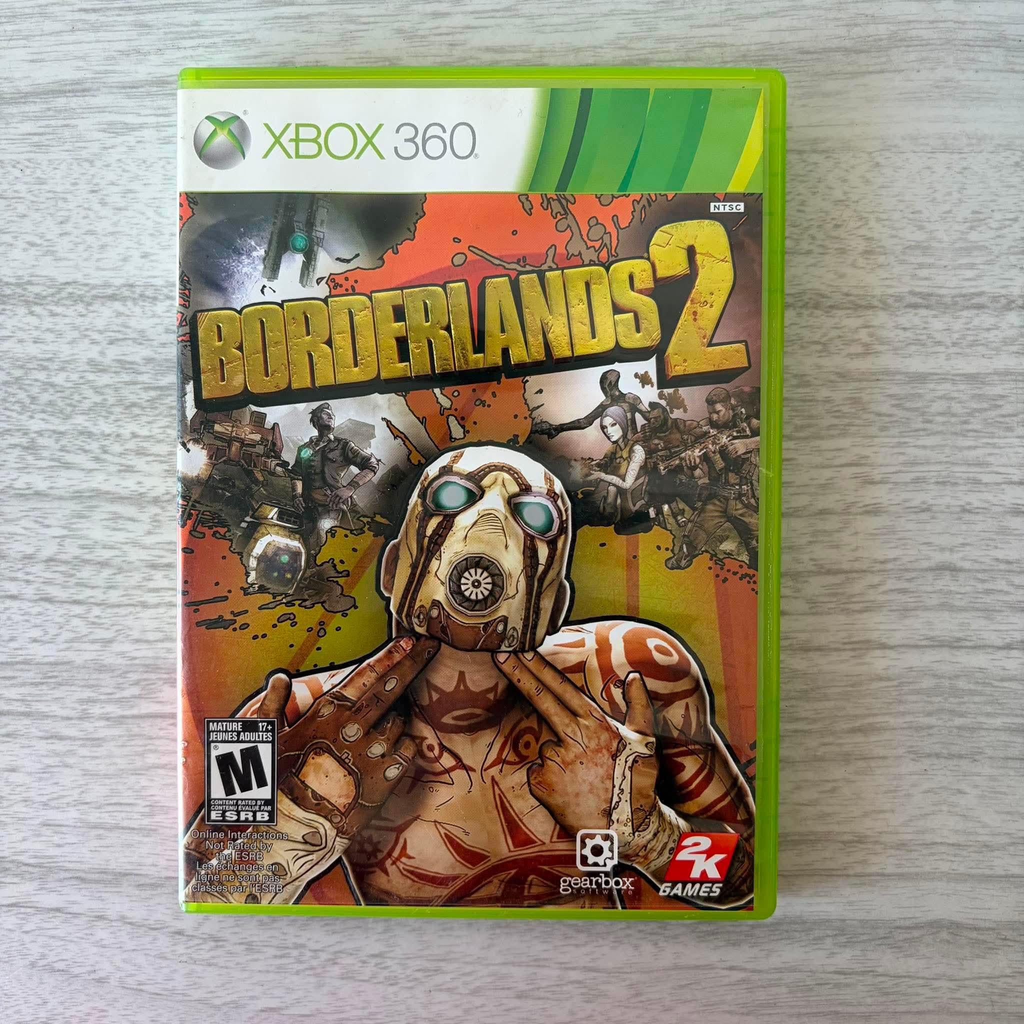 Borderlands 2 Xbox 360 CIB Game Complete With Manual NTSC Version