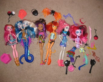 Monster High Mermaid Etsy