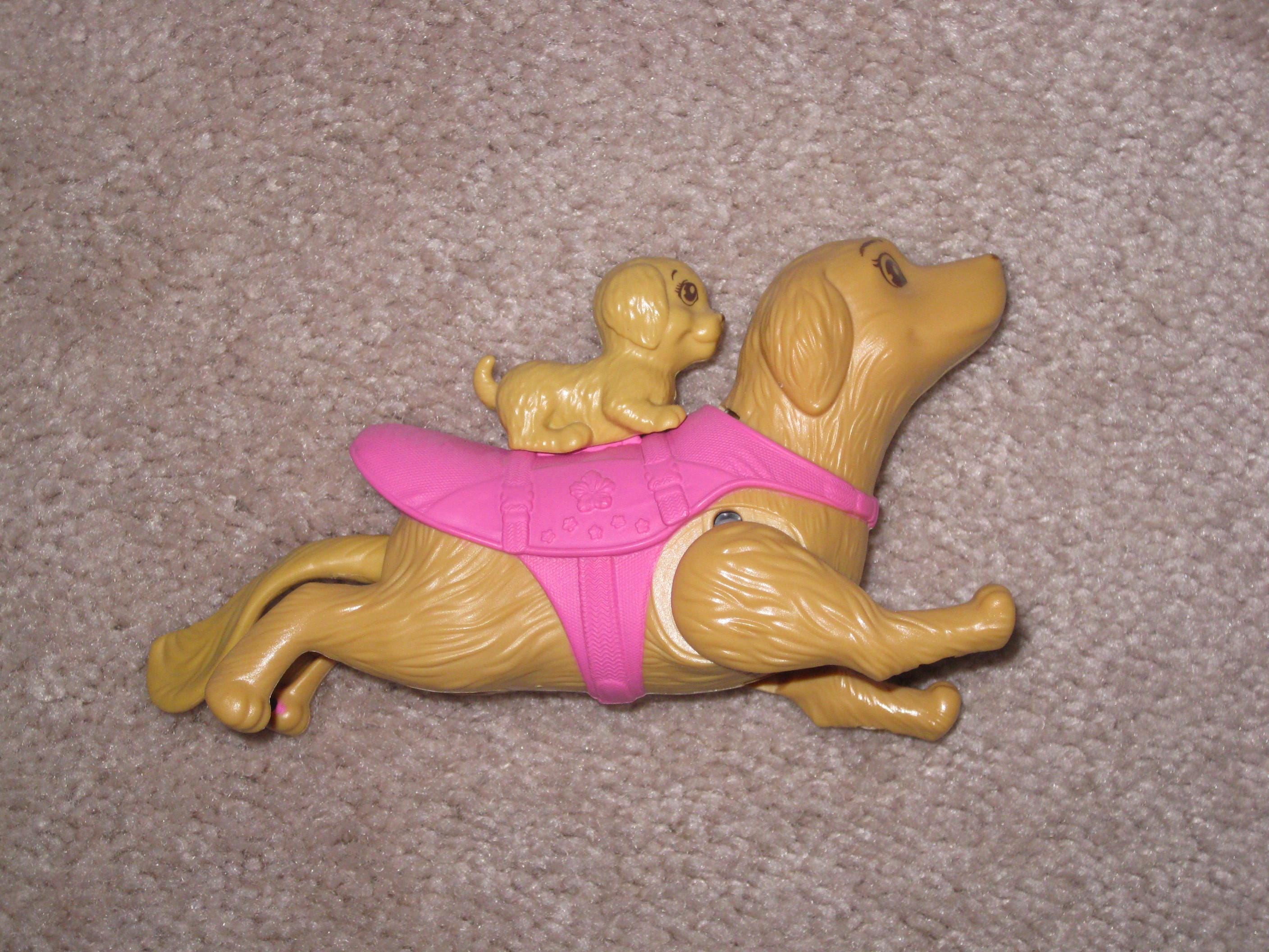 Barbie Tanner Dog Set Dog Walker Barbie And Pooping Dog Mattel