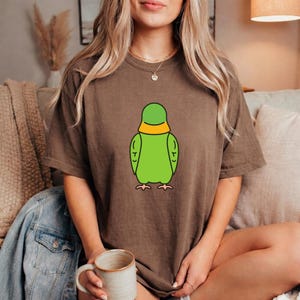 Minimalist Lovebird Body PNG, Green Parrot Costume Outline Clipart, Cute Headless Bird Digital Download, Funny Pet Sublimation Design