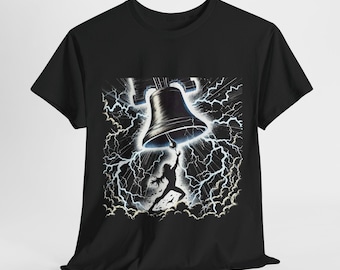 Hells Bells Graphic T-Shirt: Rock Band Heavy Cotton Tee