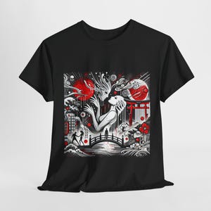Big in Japan Inspired Unisex Tee, Japanese Graphic Shirt, Tokyo Cool Cotton Tshirt, Asian Streetwear Top, Harajuku Fashion Apparel