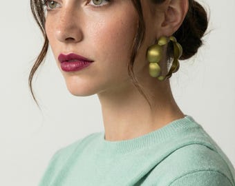 Boucles d'oreilles "Flower Nuage" – Bijoux Écologique délicats