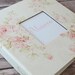 Baby Book, Baby Gift, Baby Album, Baby Memory Book, Baby Keepsake, Modern Baby Book, Pink Flowers