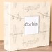 Baby Book, Baby Gift, Baby Album, Baby Memory Book, Baby Keepsake, Modern Baby Book, Airplanes