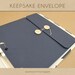 Keepsake Envelope - Navy - Include in your Two Giggles Baby Album