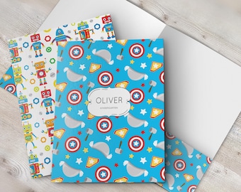 Personalized Kids School Folder: Custom Back to School Supplies