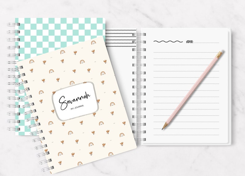 Personalized Kids Journal: Lined & Blank Pages, 5.5" x 7.25" bild 1