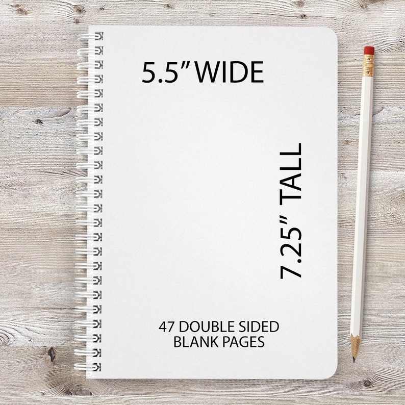 MINI Notebook Personalized Notebook Gift Art Book Etsy