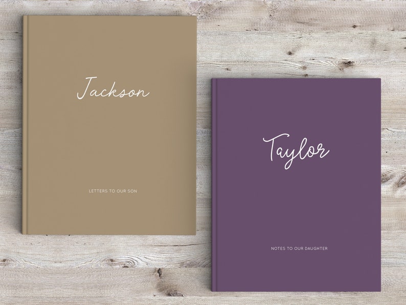 Journal Notebook Personalized Journal Personalized Gift Hardcover Journal Lined Journal Letters to my Daughter Notes to Son, Size 5.75x7.5 image 8