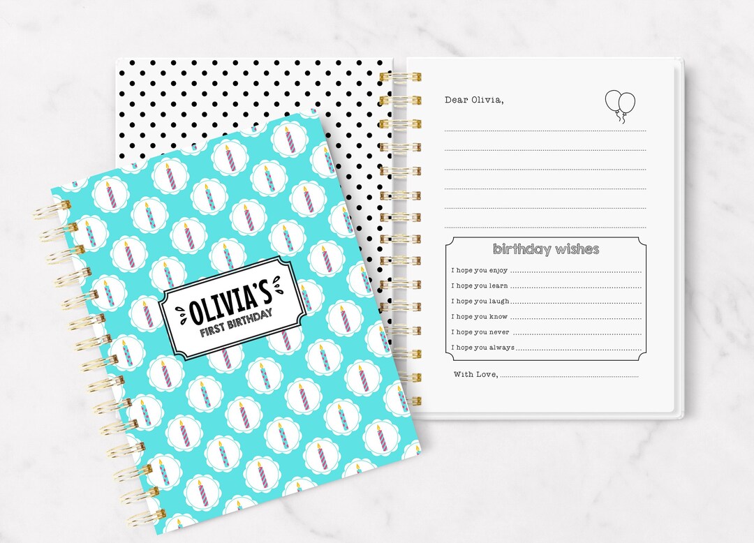 Kids Birthday Guest Book, Birthday Wishes, Birthday Advice, Birthday ...