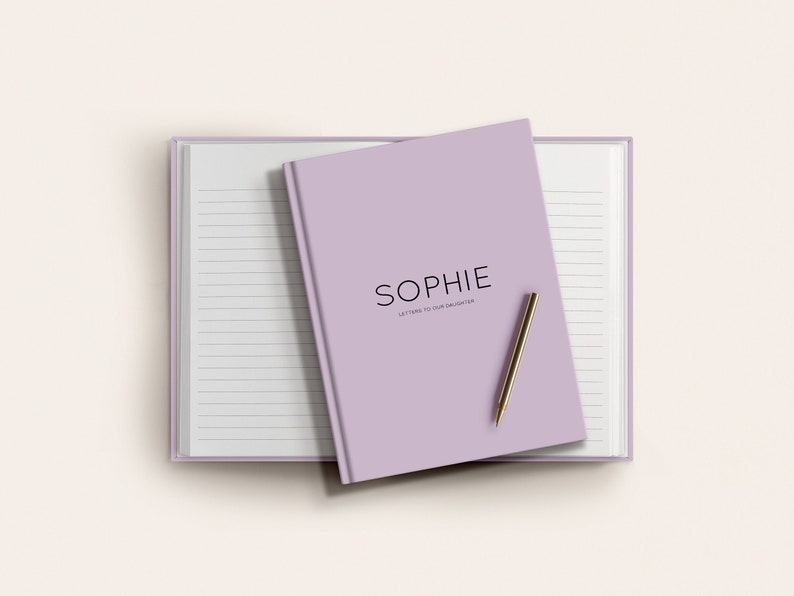 Large Personalized Lined Journal