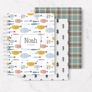 Personalized Kids Journal: Lined & Blank Pages, 5.5" x 7.25" bild 5