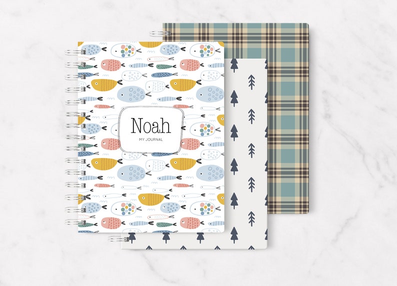 Personalized Kids Journal: Lined & Blank Pages, 5.5" x 7.25" bild 5