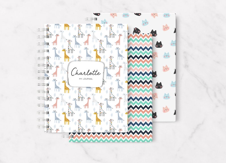 Personalized Kids Journal: Lined & Blank Pages, 5.5" x 7.25" bild 7
